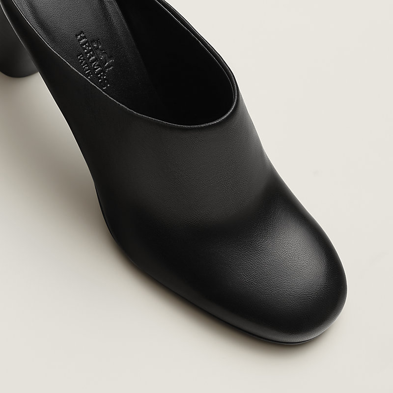 Lina 80 mule - Black | Hermès Canada